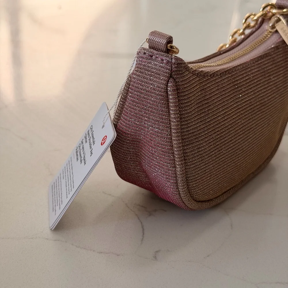 lululemon pink Glitter Nano Bag - Picture 4 of 11